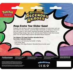 Pokemon TCG: Ascended Heroes - Charmander Tech Sticker Collection - Brand New - Image 2