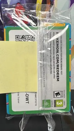 Pokemon TCG Mega Evolutions N's Zekrom 031 Black Star Promo Sealed - Image 2