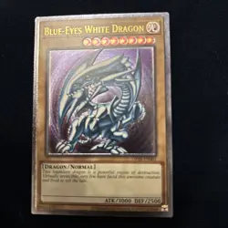 YuGiOh! Blue-Eyes White Dragon OP28-EN001 Ultimate Rare Video Euro Low GEM - Image 2