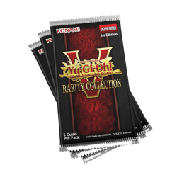 Yu-Gi-Oh Rarity 5 Sealed Booster Packs x3 - Image 1