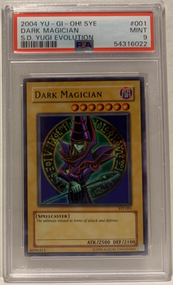 2004 Yu-Gi-Oh! SYE Dark Magician SD Yugi Evolution PSA 9 Mint Yugioh #1 - Image 1