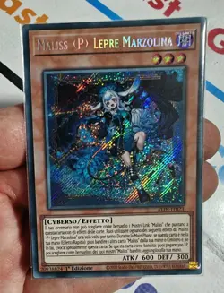 YU-GI-OH Maliss (P) Lepre Marzolina ALIN-IT023 Secret Rare NUOVA PERFETTA 1ed. - Image 1