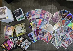 One Piece Card Lot - SR, Rare, Holo, Don, Leader NM - Hundreds Of Cards - Image 1