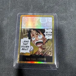One Piece Gold DON!! OP15 ENGLISH Luffy Golden Bell - Image 1