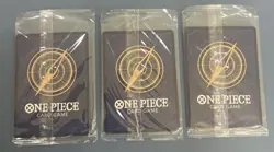 One Piece OP13 - Set of 3 Sealed PromoCards - Luffy, Ace, Sabo - Image 2
