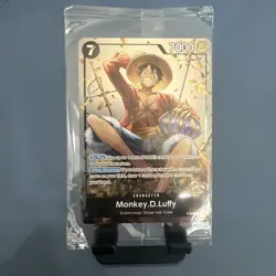 One Piece OP13 - Set of 3 Sealed PromoCards - Luffy, Ace, Sabo - Image 3