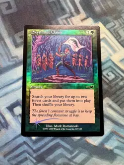 MTG Foil Skyshroud Claim EX/LP- Nemesis - Image 1
