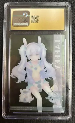 2024 Azur Lane Bushiroad Vol. 1 Clear Collection Laffey #8 CGC 10 PRISTINE - Image 2