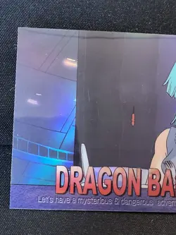 2000 Dragon Ball Z Chrome FUNimation Card Bluma #75 Bird Studios NM - Image 3