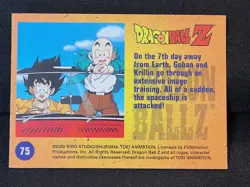 2000 Dragon Ball Z Chrome FUNimation Card Bluma #75 Bird Studios NM - Image 4