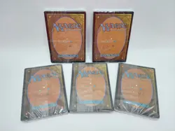 Lot Of 5 2020 MTG JUMPSTART Sealed Theme Booster Packs - Above The Clouds + - Image 3