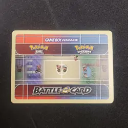 PokeFan Justine - 2003 Pokemon Game Boy Advance Battle E Reader Card - Image 2