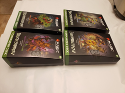 Bloomburrow Commander Deck MTG Magic Set Of 4 sealed w/ collector booster sample - Image 2