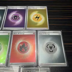 Pokemon TCG Bundle 13 Energy Cards Mixed Holo & Cosmic Holo SVE / MEE - Image 5