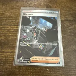 Pokemon TCG Giacomo Holo Card 267/193 Sv02: Paldea Evolved - Image 1