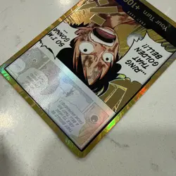 One Piece Luffy Ring That Golden Bell!! Gold Foil Don!! Bandai English Card - Image 5