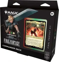 Magic The Gathering FinalFantasy VII Commander Deck Limit Break [DENTED BOX] A2 - Image 1