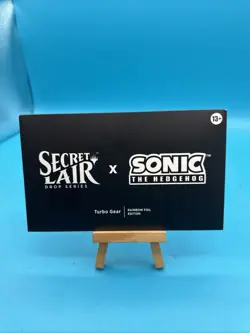 MTG Secret Lair x Sonic: Turbo Gear ~ Rainbow FOIL ~ Sealed! - Image 1