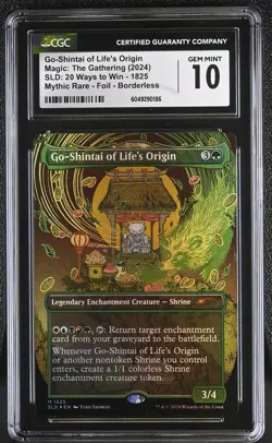GO-SHINTAI OF LIFE'S ORIGIN Secret Lair 20 Ways Foil Mythic CGC 10 MTG EDH [NOS] - Image 1