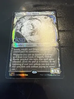 MTG Taigam, Ojutai Master Serial Numbered #391/500 Multiverse Legends DMG - Image 1
