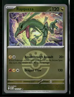 Rayquaza (Friend Ball) 153/217 Rare ME: Ascended Heroes Pokemon Reverse Holo NM - Image 1