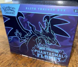 Pokemon Mega Evolution Phantasmal Flames - Elite Trainer Box Sealed - Image 1