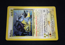 Pokemon Raikou 13/64 Holo Neo Revelation (Lightly Played) - Image 5