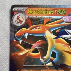 Pokemon Mega Charizard Y EX 30 Black Star Promo Mint - Image 2