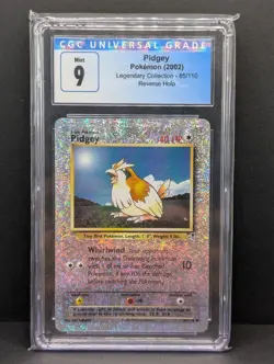 Pidgey 85/110 Legendary Collection Reverse Holo Rare Pokemon TCG CGC 9 NM mint - Image 1