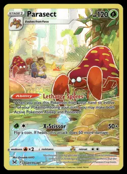 Parasect TG01/TG30 SWSH11: Lost Origin Trainer Gallery Pokemon - Image 1