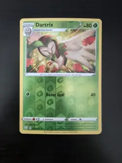 2021 Pokemon Dartrix 007/072 Shining Fates Reverse Holo - Image 1
