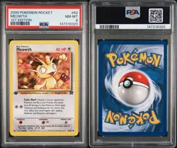 2000 Pokemon Rocket Meowth 1st Edition - Image 1