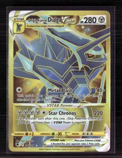 Pokemon 2022 Astral Radiance Origin Forme Dialga VSTAR SR UR #210/189 - Image 1