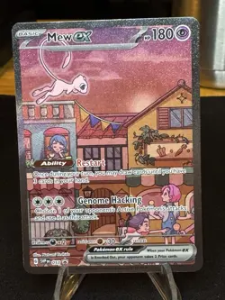 The Pokemon Company Pokemon TCG Mew ex 053 SV Promo Full Art Holo English 180HP - Image 1