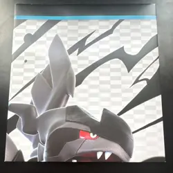 Pokemon Scarlet & Violet White Flare Reshiram 9-Pocket Binder White Black - Image 4