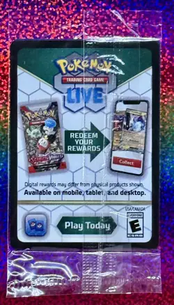 Pokemon Flareon ex 014/131 Holo Surprise Box Promo Stamped Sealed SV:PRE TCGCard - Image 2