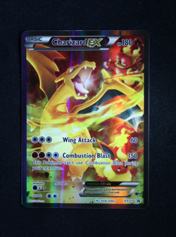 Pokemon Charizard EX XY121 Full Art XY Promo (Heavily Played) - Image 1