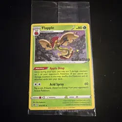Pokemon TCG Holo Flapple 22/192 Gamestop Stamped Promo Sealed - Image 1