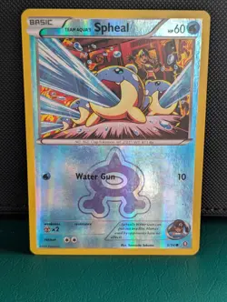 Team Aqua's Spheal 3/34 Double Crisis Reverse Holo Pokemon TCG LP - Image 1