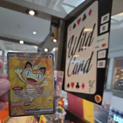 2026 Pokemon POR EN Perfect Order #107 Meowth ex Full Art Holo Rare - Image 3
