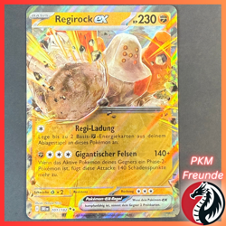 Regirock EX 101/182 DRI 🟢NM 🇩🇪Deutsch ✨Double Rare✨ Pokemon Ewige Rivalen - Image 1