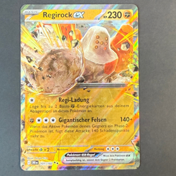 Regirock EX 101/182 DRI 🟢NM 🇩🇪Deutsch ✨Double Rare✨ Pokemon Ewige Rivalen - Image 2
