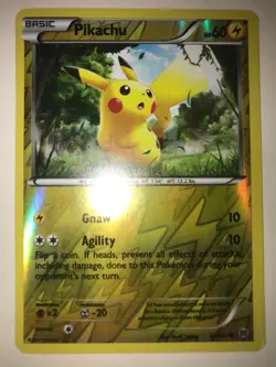 Pokemon TCG Pikachu Breakthrough 48/162 Reverse Holo Common - Image 1