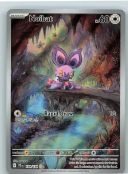 Noibat 169/159 Illustration Rare Journey Together Pokemon Near Mint - Image 1