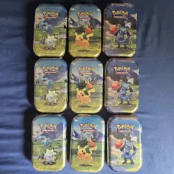 Pokemon Ascended Heroes Mini Tin Bundle (x9) 🔥Factory Pristine 🚀FREE SHIPPING - Image 1