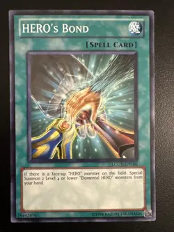 HERO'S Bond - LCGX-EN106 - Common - Unlimited Edition - NM YuGiOh! - Image 1