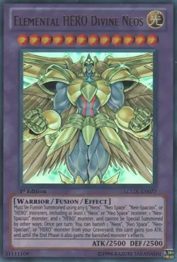 Elemental HERO Divine Neos - LCGX-EN077 - Ultra Rare - Unlimited Edition - Moder - Image 1