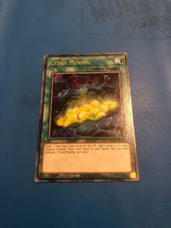 YUGIOH Rare Cynet Mining MGED-EN148 1st Edition - Image 1
