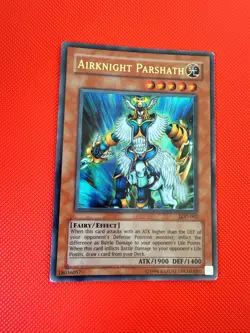 Yugioh Airknight Parshath Unlimited Edition Ultra Rare LOD-062 HP - Image 1