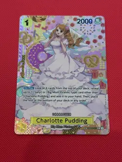 Charlotte Pudding OP03-112 SP Alternate Art Two-Legends One Piece English - Image 1